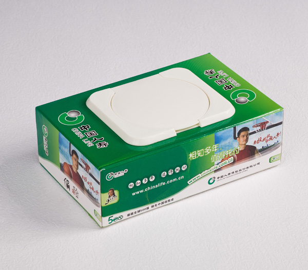 中国人寿盒装湿巾定制