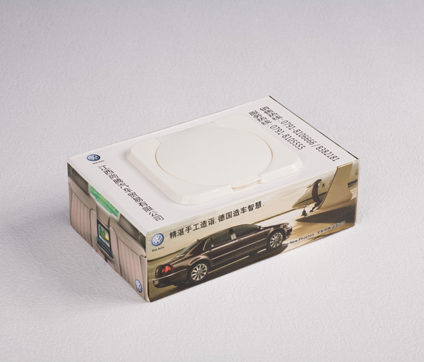大众汽车盒装湿巾