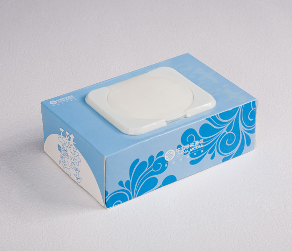 中国移动盒装湿巾定制