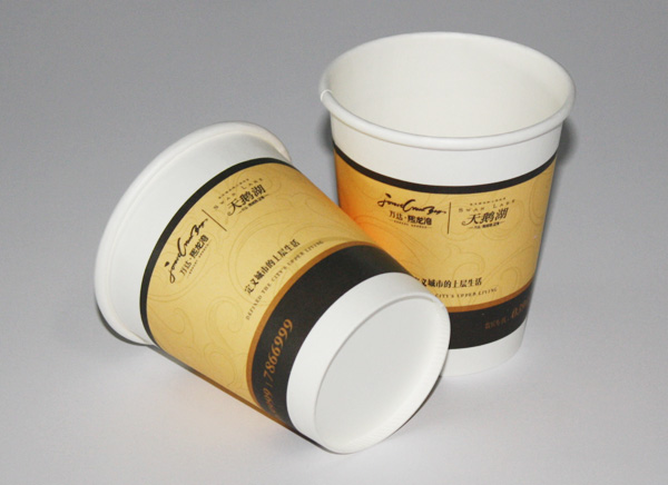 天鹅湖一次性纸杯定制 天鹅湖一次性纸杯定制